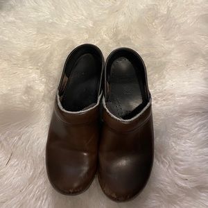 Brown Dansko Clogs